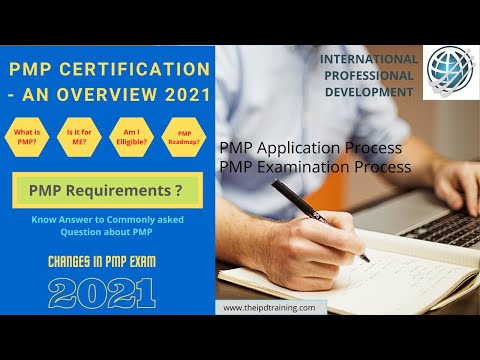PMP Certification - An Overview 2021 | International Professional Development