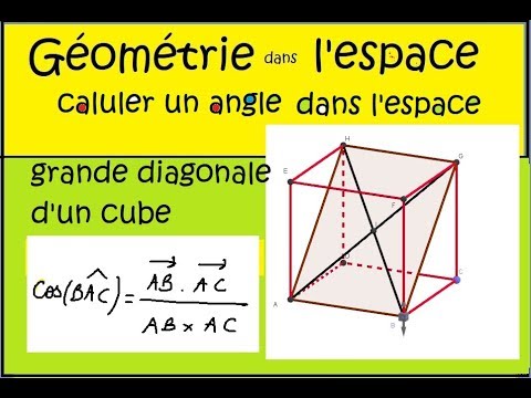 Vidéo: Comment Trouver La Diagonale D'une Face De Cube
