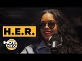 H.E.R. On Her Mysterious Persona, Thoughts On Nipsey Hussle's Passing + Working w/ Drake