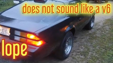 Cammed v6 camaro idle (mean)