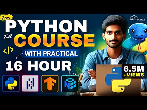 Python Full Tutorial for Beginners - Learn Python Programming in 17 Hours