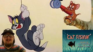 Tom And Jerry - Cat Fishin 1947 - First Time Watching Who Catches Who?