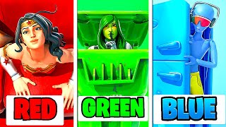 Using Only ONE COLOR in Fortnite Season 7! (Hide &amp; Seek)