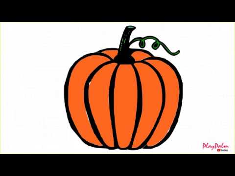 How to draw Pumpkin