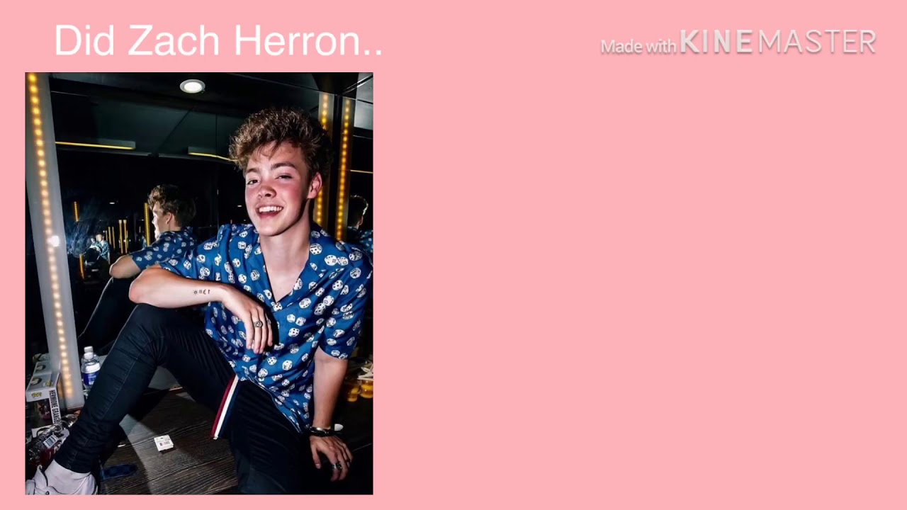 ZACH HERRON CHEATED ON KAY (LIVE VIDEOS)