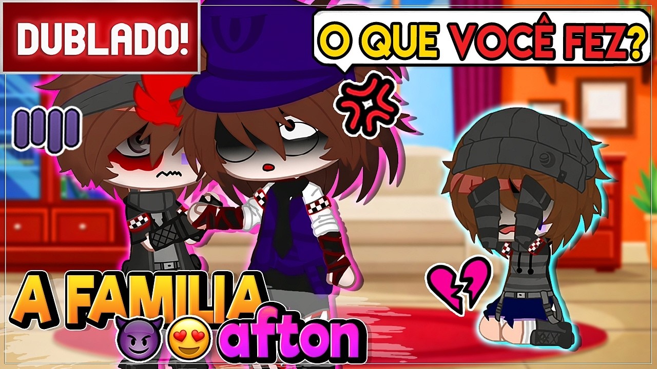 [ DUBLADO ] MICHAEL AFTON FICOU CEGO? 😱| mini filme GACHA CLUB