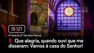 Vídeo de SALMO 121(122) - QUE ALEGRIA, QUANDO OUVI QUE ME DISSERAM:"VAMOS À CASA DO SENHOR! (Pocket Terço - Marcela Buback)