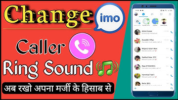 Change Imo Caller Ring Sound | Imo new update | change imo ring sound |