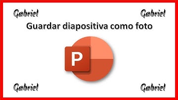 Guardar Diapositiva como foto en Microsoft PowerPoint