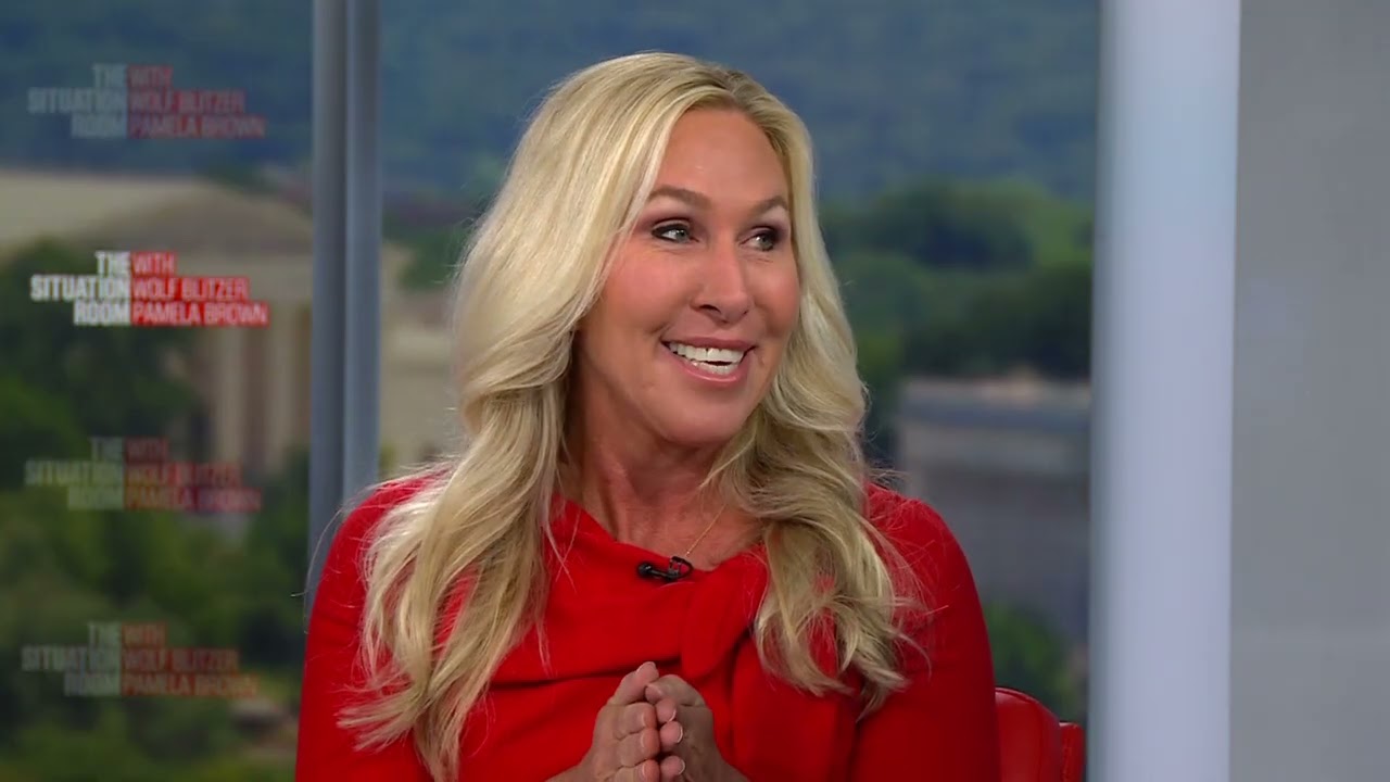 Rep. Marjorie Taylor Greene blames her party’s congressional leaders for government shutdown