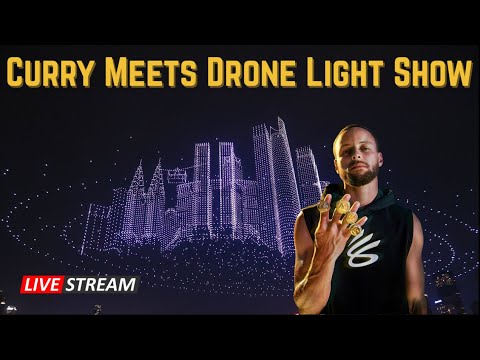 LIVE Curry Meets Drone Light Show