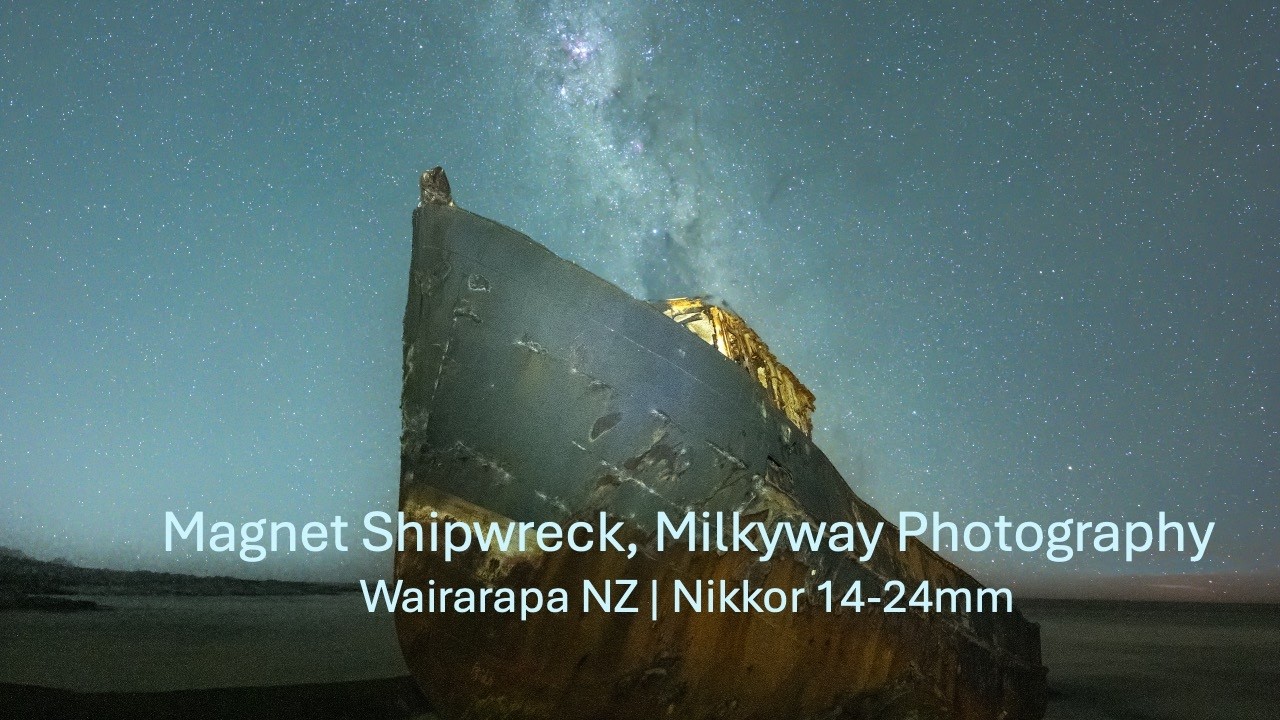 Photography Vlog: A Shipwreck and the Milkyway | Nikkor 14-24mm 2.8S
