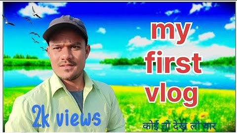MY FIRST VLOG ❤️|| MY FIRST VIDEO ON YOUTUBE || ROHIT BXN VLOGGER||