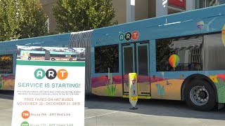 City Announced ART service starting and updates - November 8th, 2019