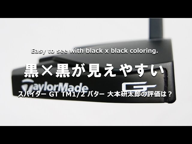 スパイダー GT TM1/2 パターを多くのプロを指導するパッティング ...