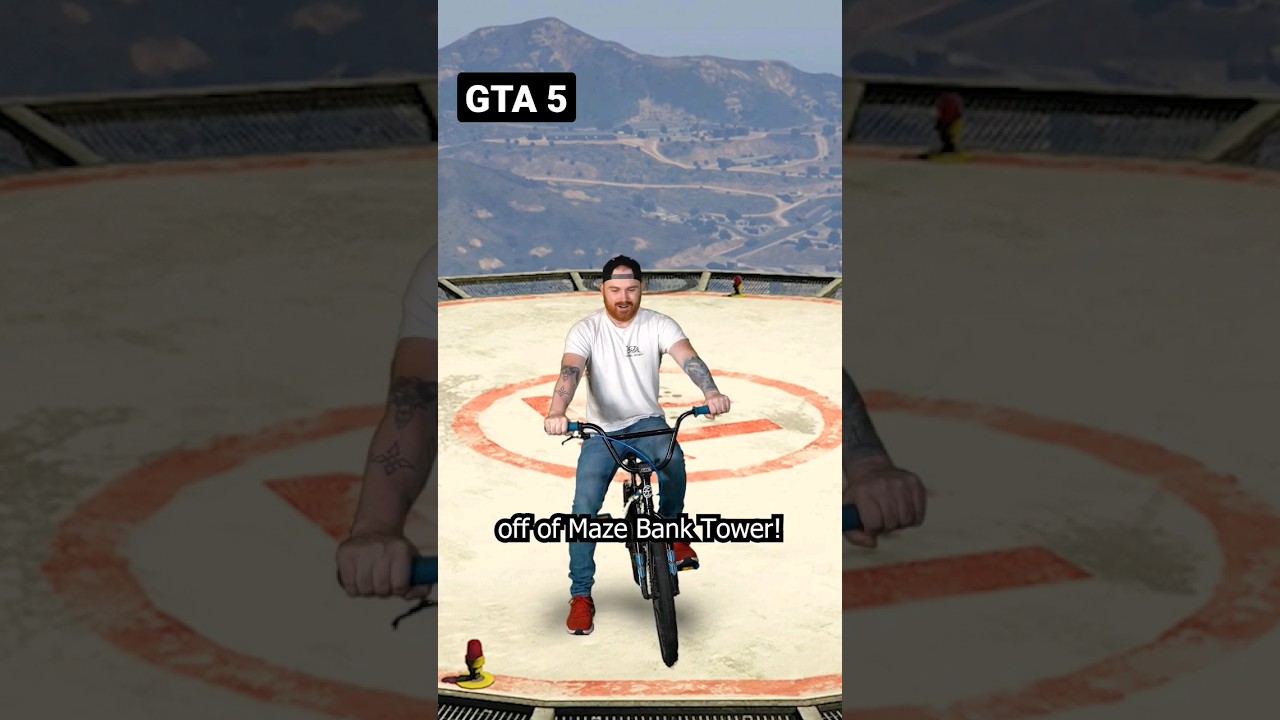 ⁣GTA 5 Vs. GTA 4 Doing Stunts