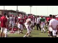 Sights and sounds  arkansas fall camp aug 16