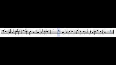 Trombone Baritone Lesson 7 Number 2