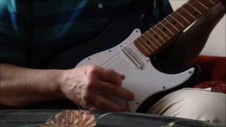 Trying out my Warmoth 7/8 Strat
