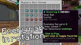 This RARE Glitch Brought Back EVERY Skywars Map