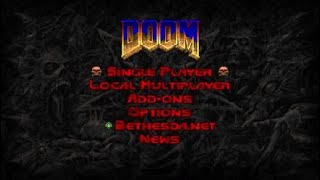 DOOM on PS4 - E1M8 Bosses killed + Ending Credits