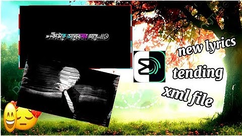 Lyrics text New video #tending text sad story #text shaky effect XML #text xml file 