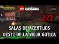 LB Legacy of the Dark Knight - Cómo resolver todas las Salas de acertijos en Oeste de vieja Gótica