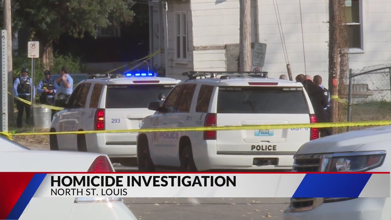 Man shot and killed Sunday afternoon in north St. Louis City - YouTube