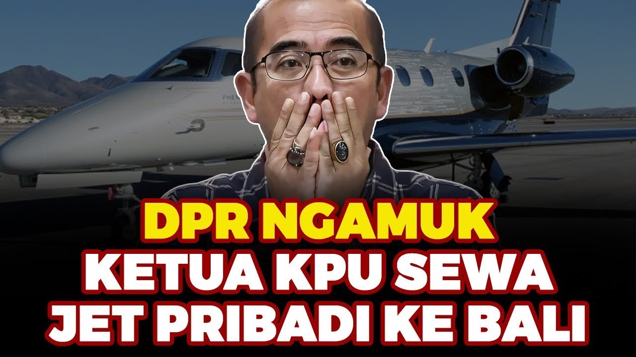 GEMPAR...!!! KOMISIONER KPU SEWA PRIVATE JET, DUGEM & MAIN PEREMPUAN
