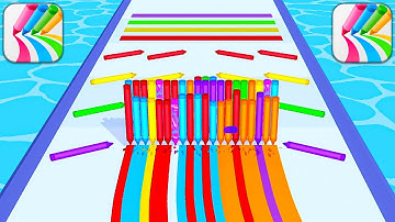 Pencil Rush 3D - All Levels Walkthrough Gameplay iOS,Android New Update Max Level