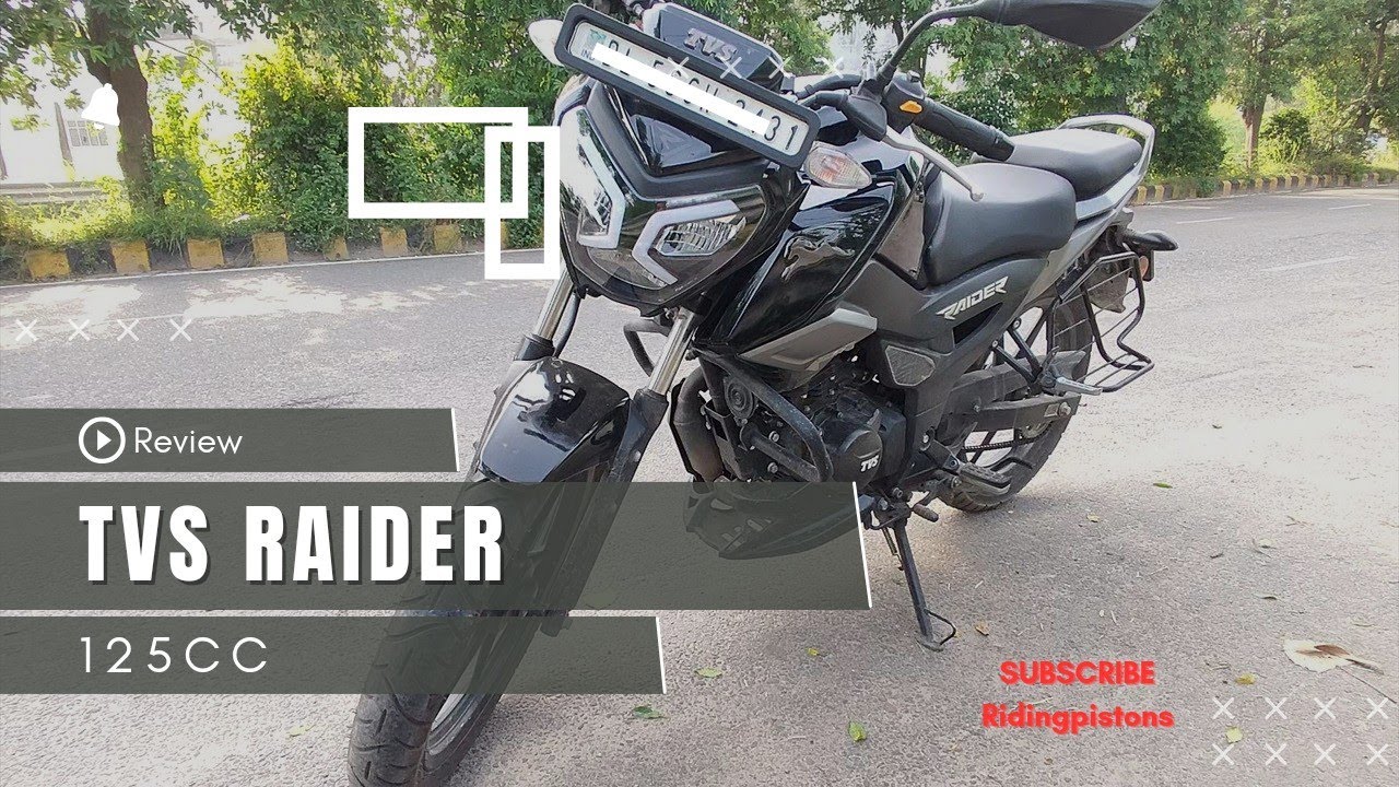 TVS Raider 125 Complete Review | Best Bike in the segment🔥| Wicked Black #raider #bike#review#125cc