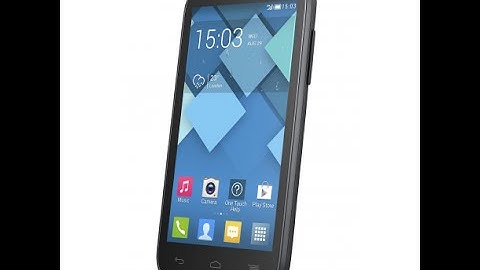 Alcatel One Touch 5036D Hard Reset and Forgot Password Recovery, Factory Reset