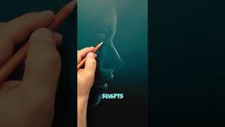 He Draws with Fingers First… Then It Gets Unreal! #woweffect #viralart #trendingart screenshot 2