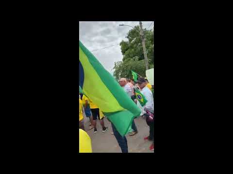 Bolsonaristas fazem ato no Acre pedindo intervenção federal
