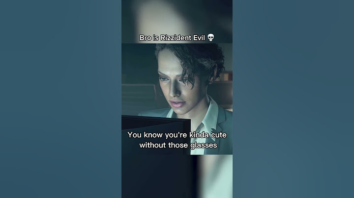 Leon Kennedy in Rizzident Evil 4 💋
