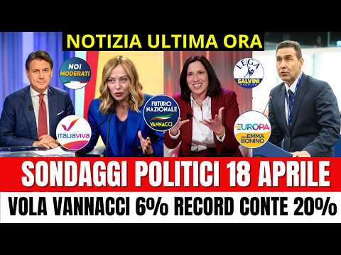 Video Analisi Sondaggi politici Vannacci e Conte RECORD STORICO, ecco chi ha preso il primo posto oggi