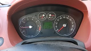 Ford Fiesta 5 поколение рестайлинг моргает подсветка панели приборов.