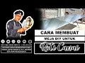 CARA MEMBUAT MEJA DIY UNTUK ROTI CANAI (PART 2) by ROTI CANAI HOUSE ENCIK DJ - TEMPAHAN 019-433 4273