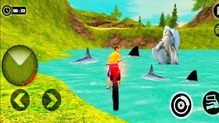 New Update Kids Driving Motorbike 3D - Downhill Mountain Motorbike Racing  -Android iOS Gameplay #11 screenshot 4
