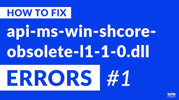 api-ms-win-shcore-obsolete-l1-1-0.dll Missing Error on Windows | 2020 | Fix #1