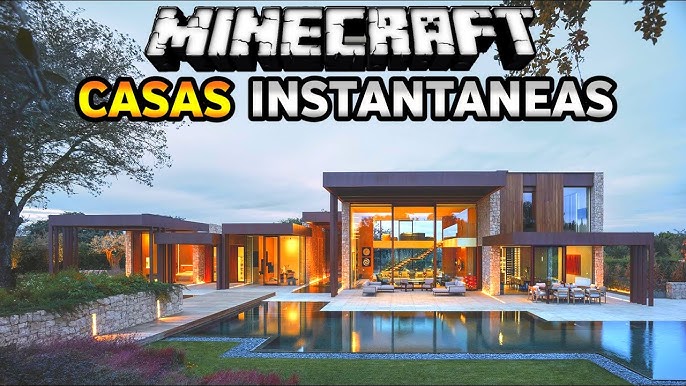 Minecraft: CREA una CASA MODERNA 1.19 GRANDE 2022 #14✓