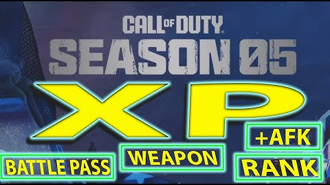 SEASON 5 | WEAPON XP, AFK BATTLE PASS TIERS, AFK RANK XP, HOW TO LEVEL UP FAST IN MW2 / WARZONE 2 S5