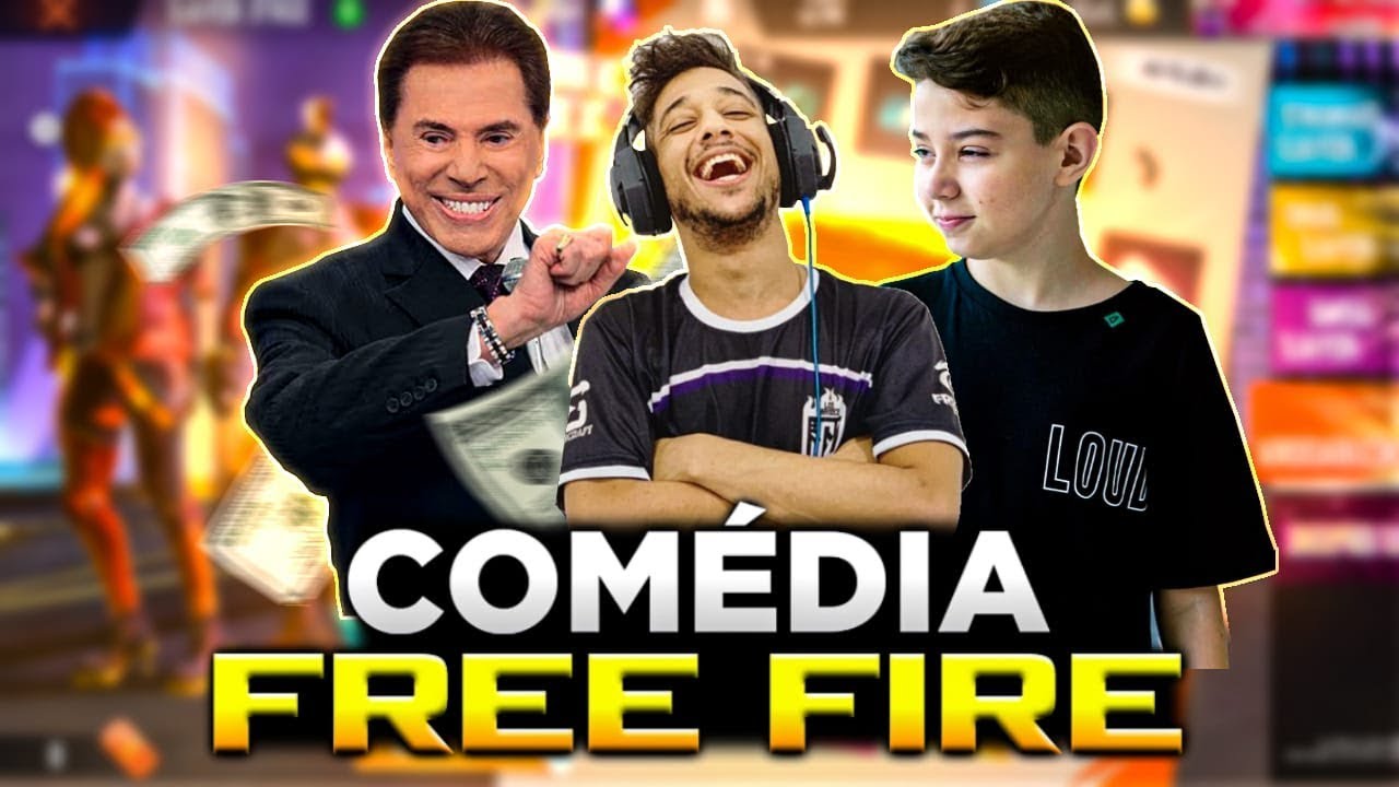 Free Fire Ao Vivo Comedia Free Fire Aft B4k El Gato Silvio Santos