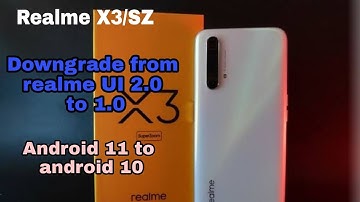 How to downgrade Realme X3 from Realme Ui 2.0 to 1.0🔥 | Without any error |