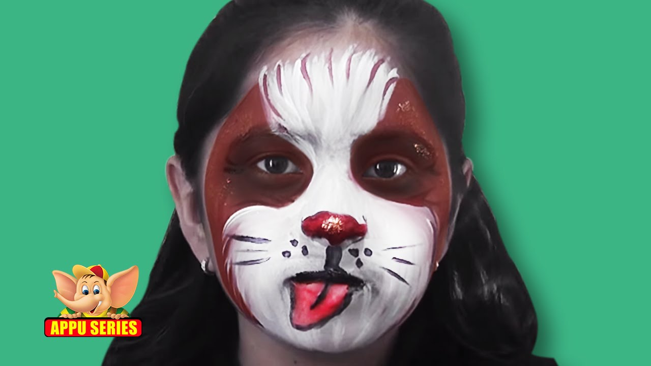 Uncategorized Face Painting Dog face painting paint a dog youtube