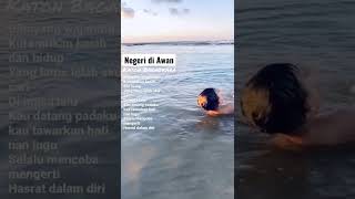 Negeri di awan (cover) katon bagaskara #shorts #1minutemusic #viral #acoustic #love #music #fyp