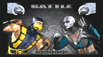 Scorpion vs Quan Chi - Mortal Kombat 4