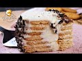 ⭐ TARTA de GALLETAS con QUESO.... como una bonita flor - Tartas para cumpleaños