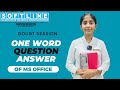 MS Office One Word Q&A | Student Doubt Session | Quick Revision