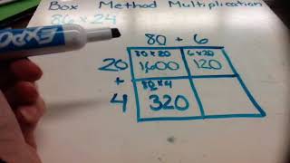 Box Method Multiplication